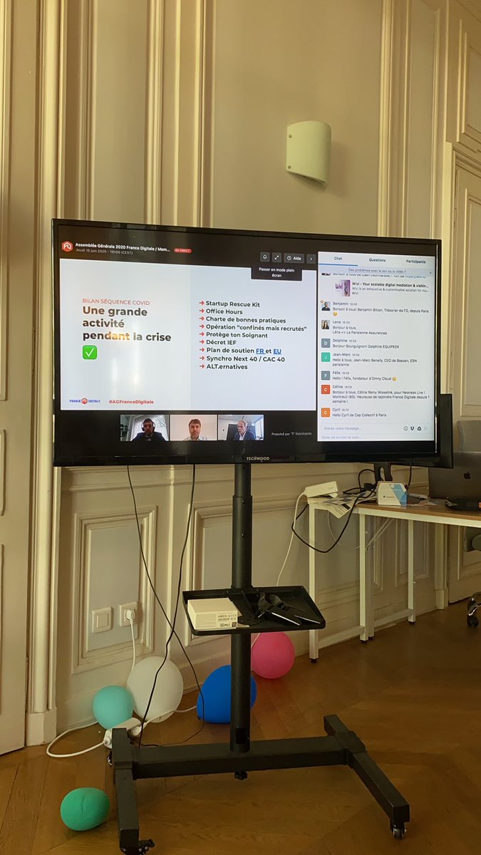 En direct avec l’équipe <a href="/AdapteMonWeb/">Adapte Mon Web</a> pour l’AG <a href="/FRdigitale/">France Digitale</a>