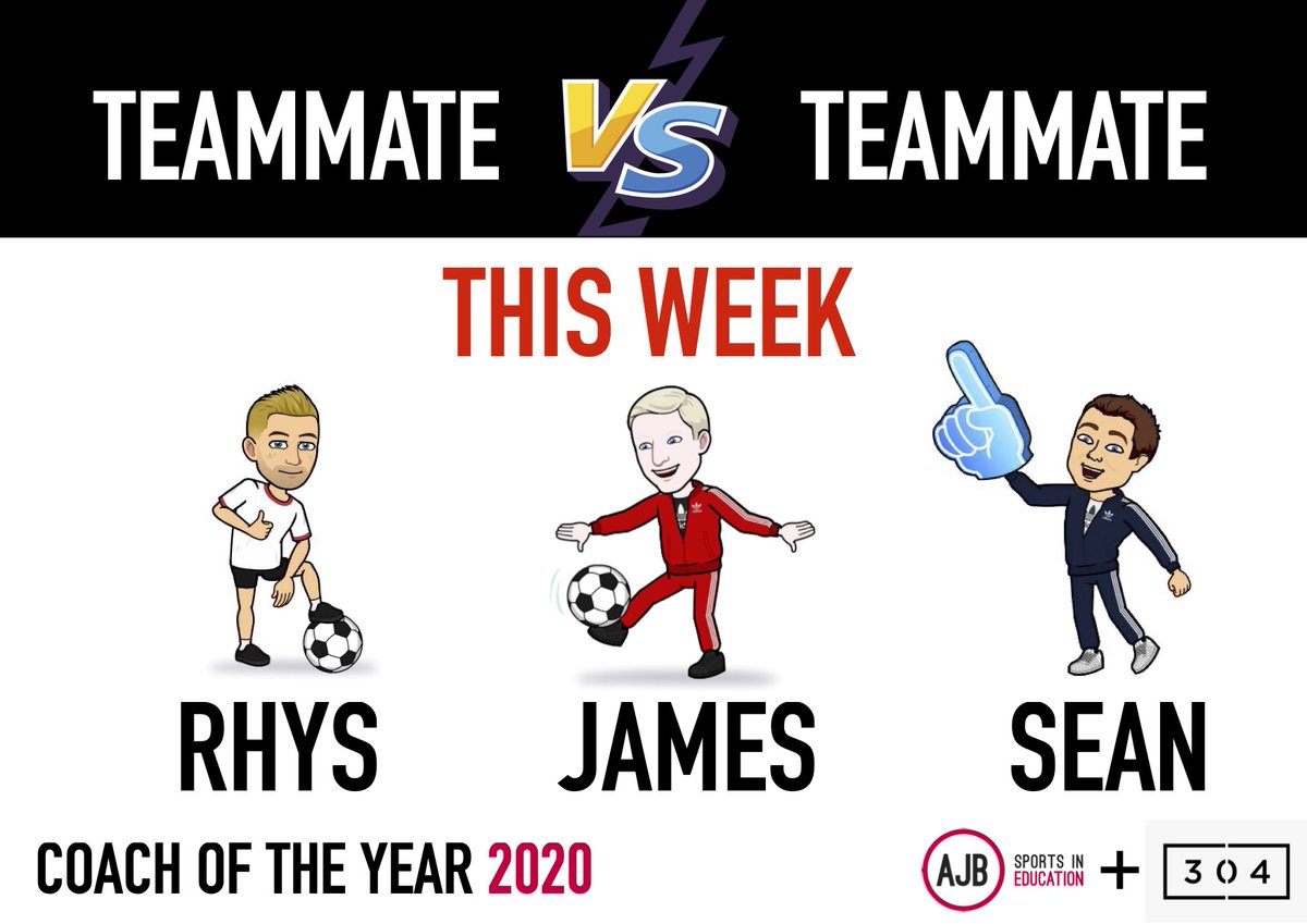 AJB_sport's tweet photo. We're back with our third and final episode of 'Teammates' as part of Coach of the Year 2020 with @304clothing 

Coach Rhys, James and Sean are in the hot-seat today.

Check out the whole series and loads more great content over on our YouTube channel 👇https://t.co/GMgBBPVJ0P https://t.co/7OKfXBKfRn