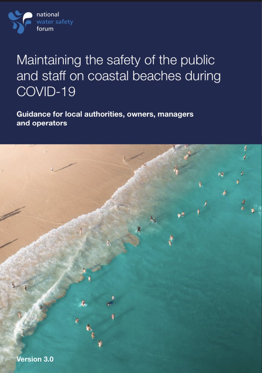 We have published our updated #COVID19 advice for beach managers this afternoon. nationalwatersafety.org.uk/advice-and-inf…