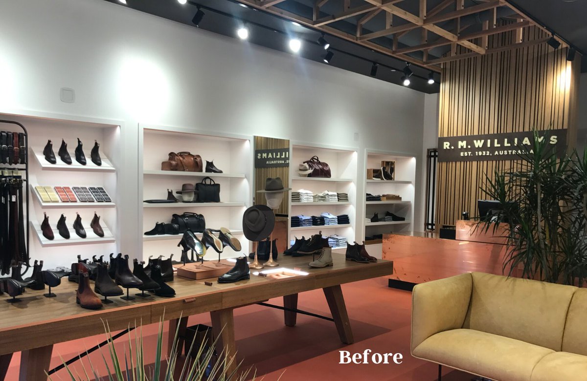 embreegroup's tweet image. Store Closing or Relocating? Embree can assist with managing all aspects of store closing including demo of branding elements, existing fixtures and prepare space for Landlord required turnover. R.M. Williams Austin location. #EmbreeGroup #EmbreeConstruction #RetailConstruction