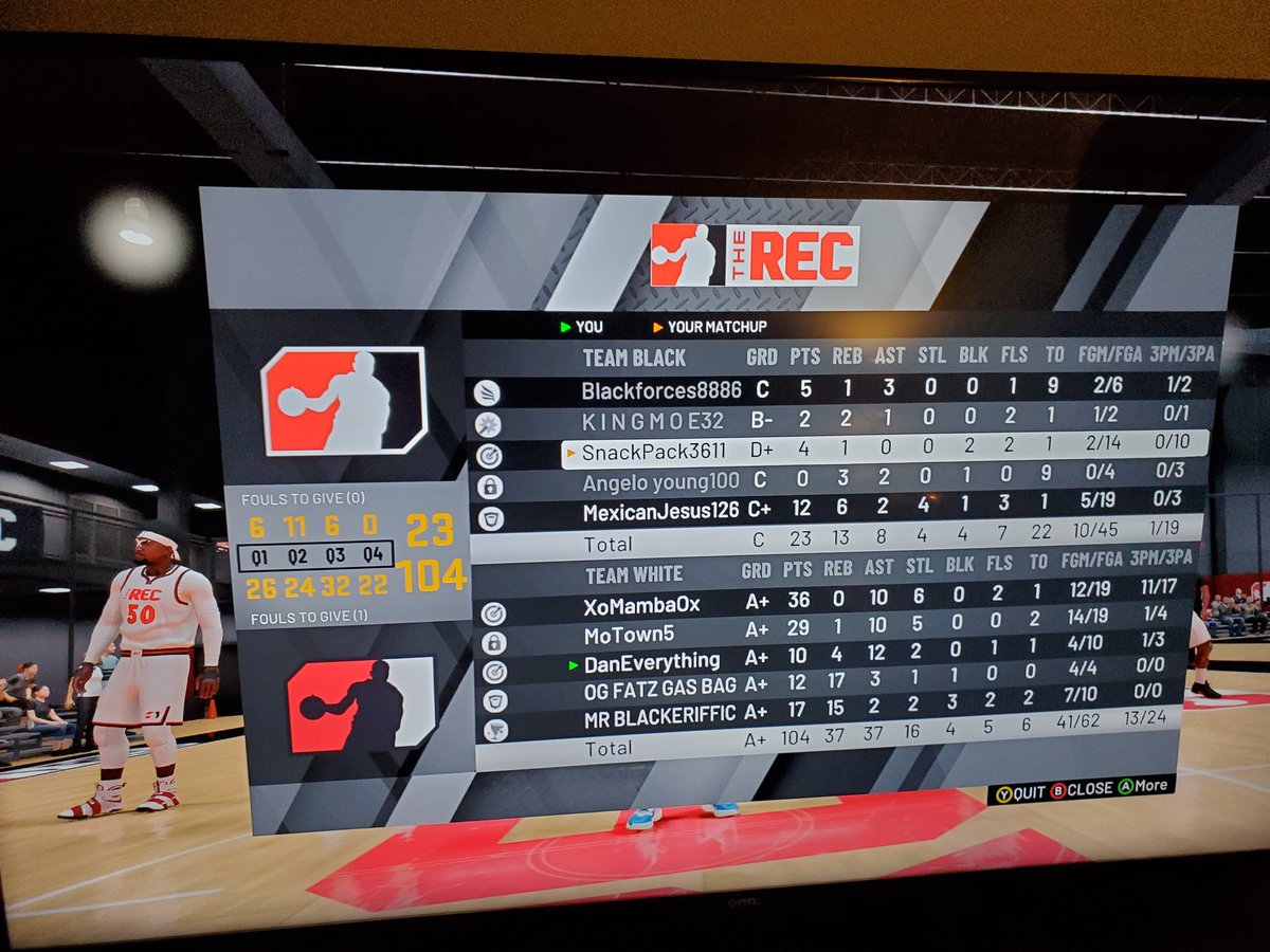dan_everything's tweet photo. This is how we do teams in @NBA2K @blackoleone ayyyeee brah who want smoke with us #ThrowinKool🤙🏿 #NBA2K20 #BlowOut Are guards scored more then their whole team
#BelieveD🅰️T https://t.co/ch0FCNkjTp