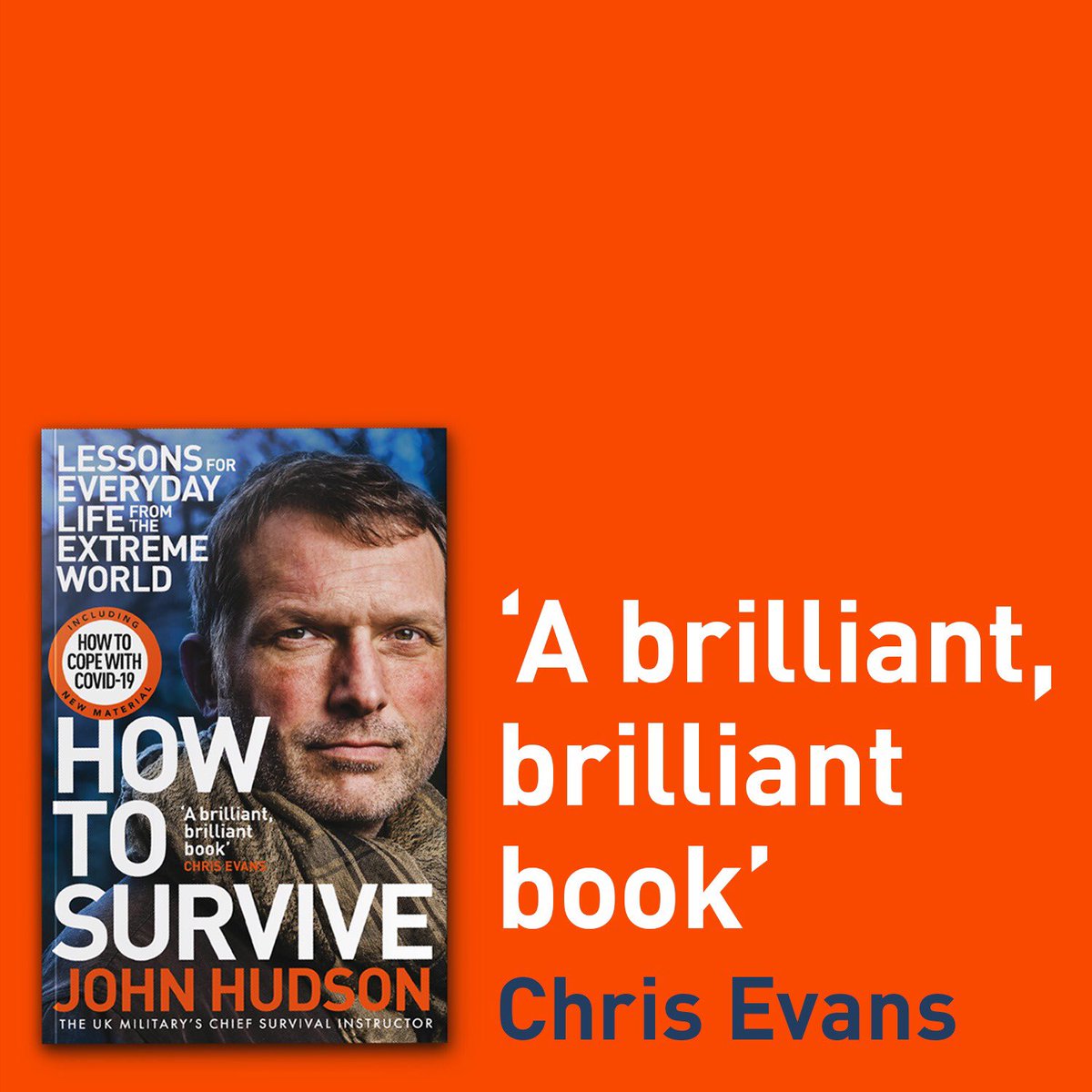 JoCantello's tweet image. You know what, that @JHSurvival talks a lot of sense, thought Hugo. #HowToSurvive