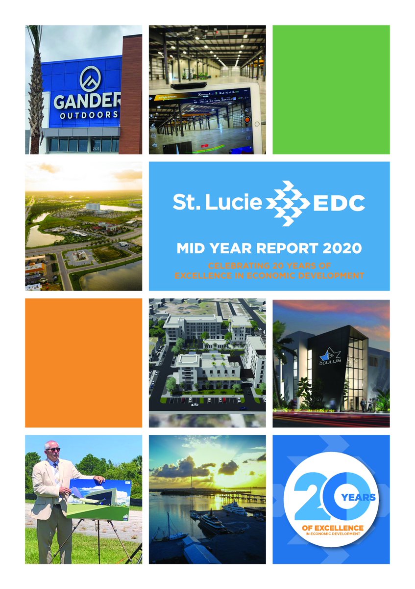 StLucieEDC's tweet photo. What's happening in #economicdevelopment activity in #StLucieCounty #PortStLucie #FortPierce? Check out our 2020 Mid-Year Report https://t.co/KKy4oEZAZN #econdev #jobs #bizexpansion #bizrecruitment #yournextlocation #southeastflorida https://t.co/fmPinwn6sa