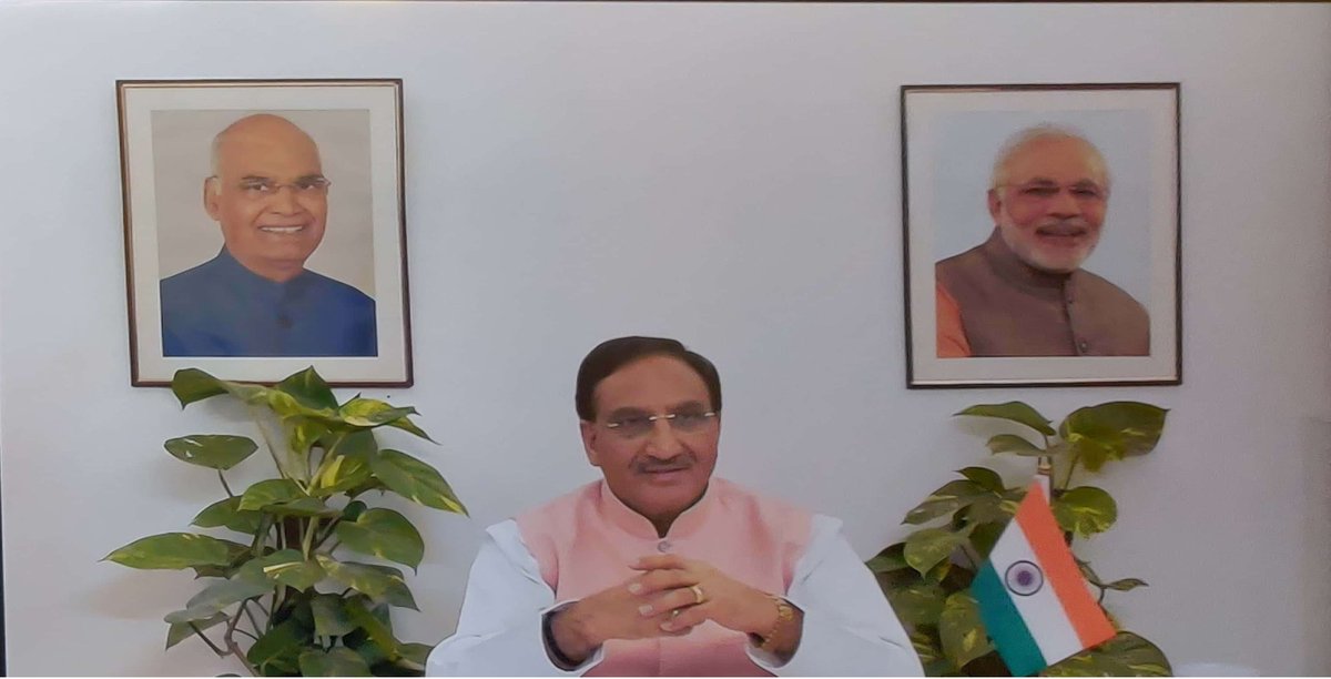 Dr. Ramesh Pokhriyal Nishank (@drrpnishank) on Twitter photo I would like to reiterate that <a href="/HRDMinistry/">The Students Circle ➐</a> is committed to students' health and quality education. I would like to reiterate that <a href="/HRDMinistry/">The Students Circle ➐</a> is committed to students' health and quality education.