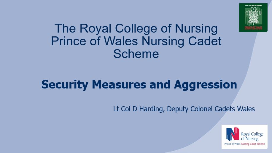 NursingCadets's tweet photo. Our @NursingCadets are looking forward to being taught by ACF .@DepColCdtsWales Lt Col D Harding and are learning about Aggression and Security Measures in health and social care.
#nursingcadets #virtualclassroom #Covid19UK #healthcare #Nursing https://t.co/KzW0pXlLqO