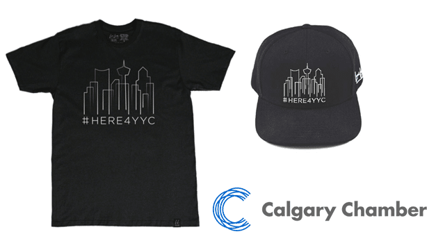 TheAlexCHC's tweet photo. Thank you @CalgaryChamber for the #Here4YYC initiative! Great merch that supports local businesses AND @goodfoodyyc. https://t.co/W1LsUSXZVU https://t.co/KuK5g5YLNy