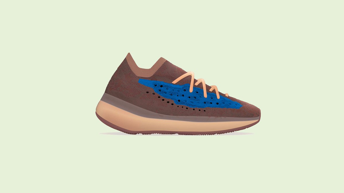 Yeezy 380 Alien Men 's Shoes n High-end smooth Durable gray gold.