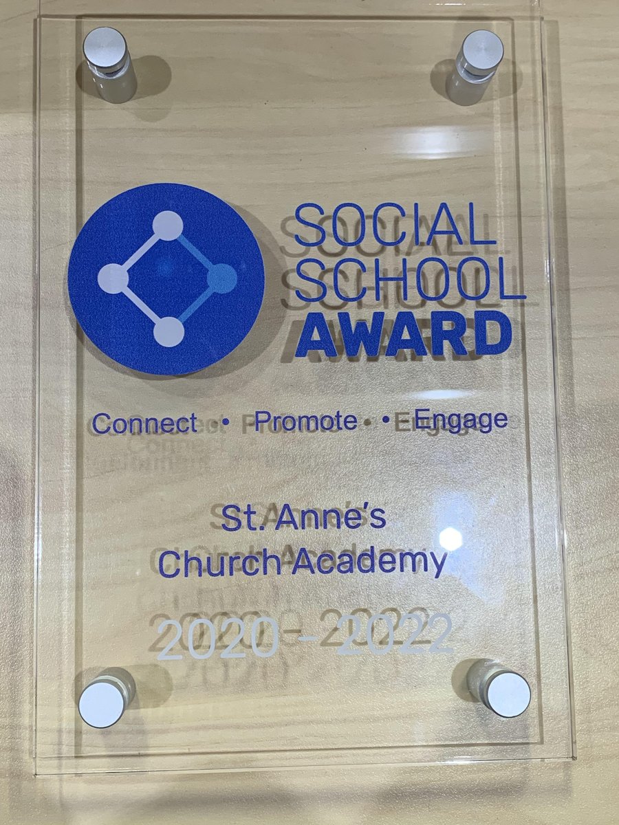 We are excited to announce that in recognition of our responsible and effective use of social media, St. Anne's is the first school in North Somerset to achieve the Social School Award.  <a href="/StAnnes_EHS/">Emma Hardy Smith @ St.Anne’s</a> @DaddsLisa <a href="/NevilleColes/">NC</a> @DeputyCOOatTPLT <a href="/SocialSchAward/">Social School Award</a> #wearestannes
