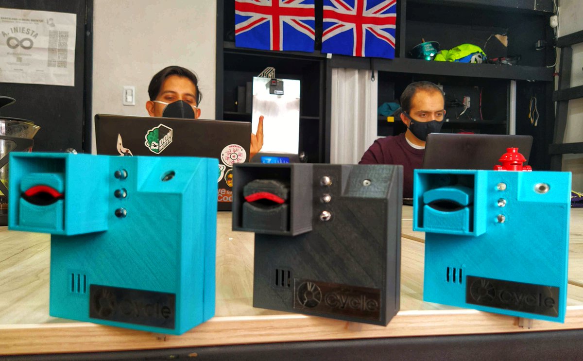 system_cycle's tweet image. Trabajamos día a día, para traerte un mejor producto.

DIP: Dispositivo Inteligente de Prevención

#reactivacioneconomica con un DIP, para que realices la medición de temperatura y el registro automáticamente.

#Covid19Colombia #Covid_19