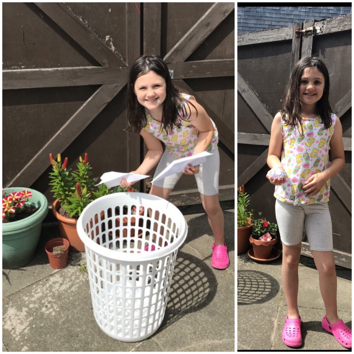 Carmuirs54's tweet photo. Lovely sunny day ☀️ for J to complete Day 4 sport’s activities. Only 2 more activities to go! Well done J 🌟🏃♀️👏👏 https://t.co/yUudoqPaw4