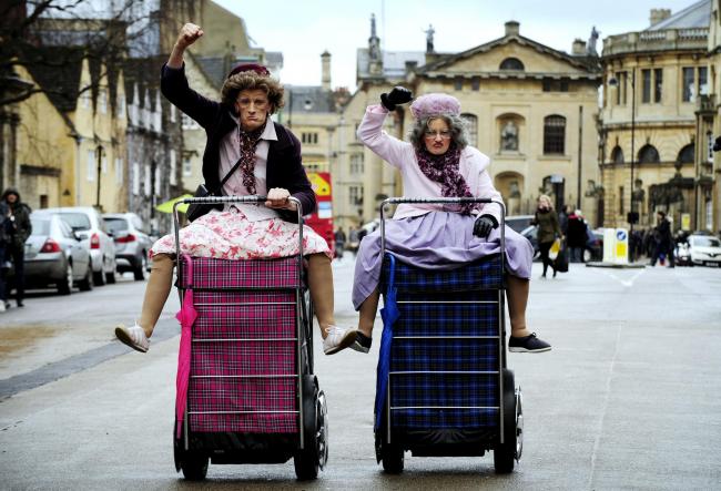 That's right: the granny trolly