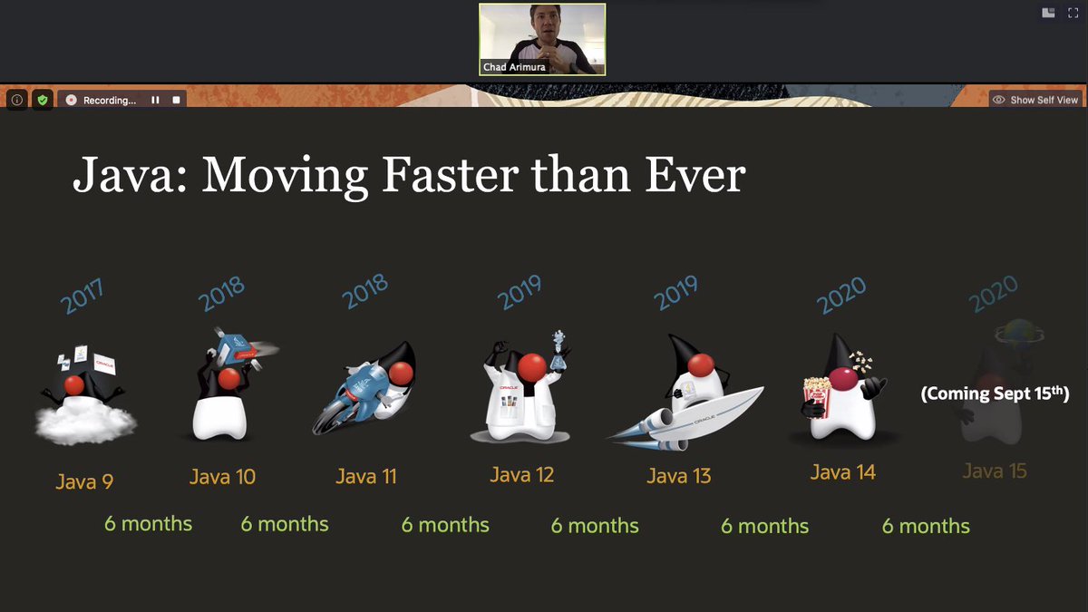 CodemotionIT's tweet image. #Java is moving faster than ever, @chadarimura is opening today's meetup with some insights.
#java25years #oraclemeetup