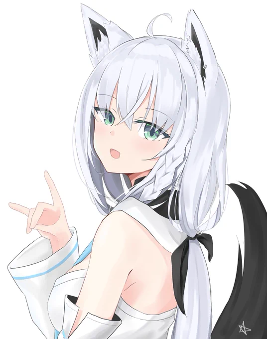 #絵フブキ
高スペックきーつね? 