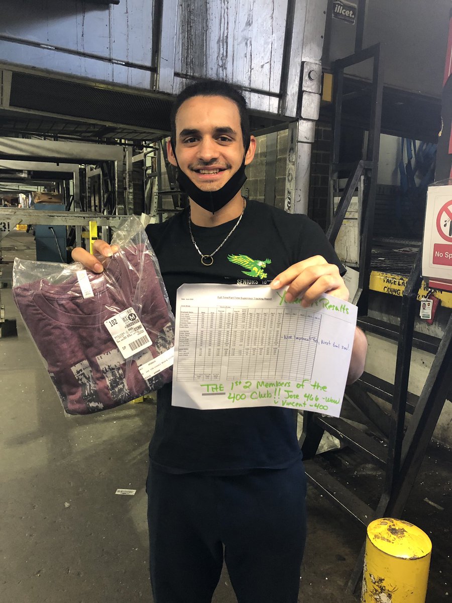 Jose Mendez from Burt Day with a 466 pph!!! Let’s see who can come take the top spot! Thank you Jose for your hard work and dedication!!! @nick_iannacone2 @ChesapeakUPSers