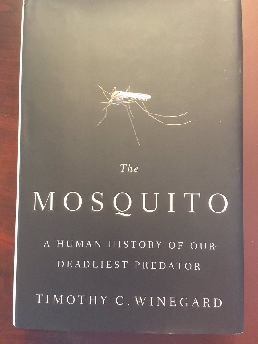 Suggestion for June 18 ... The Mosquito: A Human History of Our Deadliest Predator (2019) by Timothy C. Winegard.