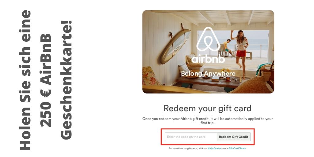 CardGermany's tweet image. Holen Sie sich eine 250 € AirBnB Geschenkkarte!
See more-bit.do/fF4VH

#giftcard #walmartgiftcard #freegiftcard #giftcard #germanygiftcard #amazonggiftcard #visa_gift_card #nike_gift_card #gift_card_germany
