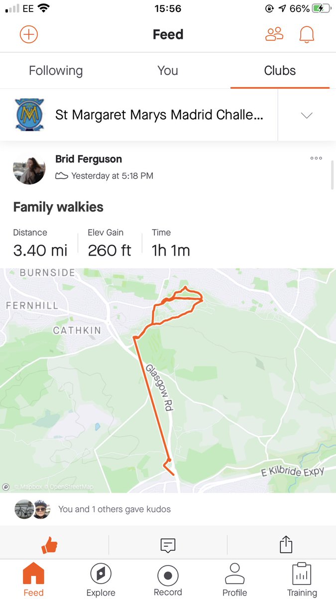 StMargaretM_PE's tweet photo. Pupils clocking up the miles in the race to Madrid, Megan Gilfillian S2, Kerian Burke S6 and Brid FergusonS4 😎😎😎 #gettingexciting https://t.co/3m6cjihfXf