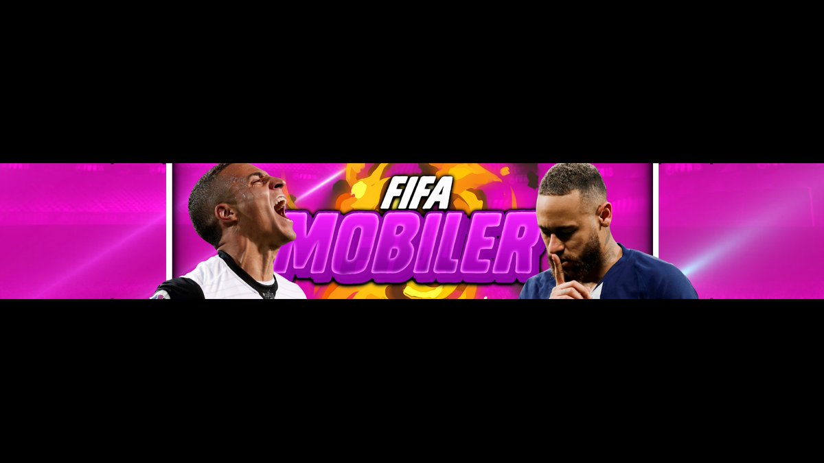 FIFAMOBILER1's tweet photo. Chicos nuevo banner para el canal. https://t.co/b6WMHDZsKK