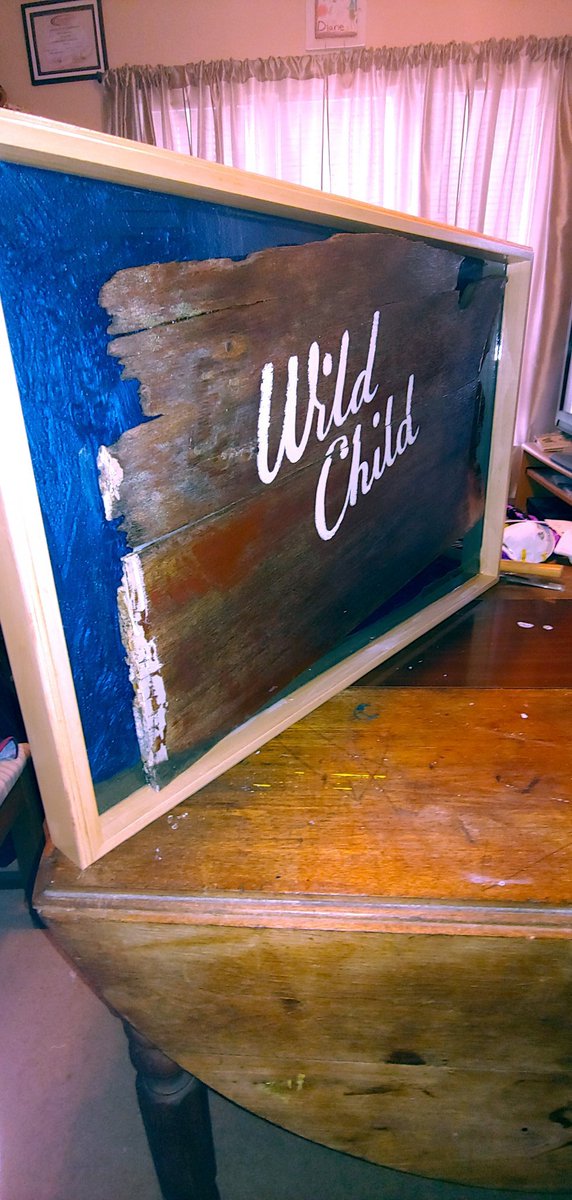 ramset12019's tweet photo. Put this little project together for a customer , it's the piece of a 50 yr old wooden boat with original name , awesome piece of nostalgia , I kept it 100% original ,  rotted right off the boat , sure they will be happy https://t.co/GWoUfFzKZJ