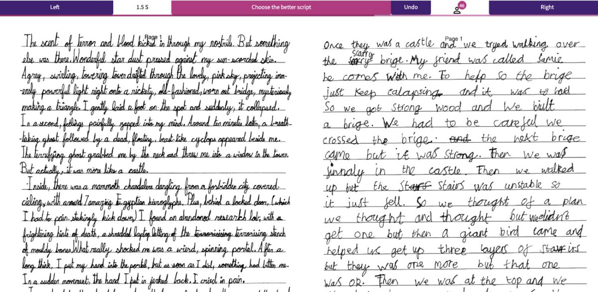 Assessing Primary Writing has been running for three years now - we've assessed over 400k pupils in that time and developed the world's first writing age. You can take part in the first assessment this October for free if you sign up before July 17th. bit.ly/307uI0M
