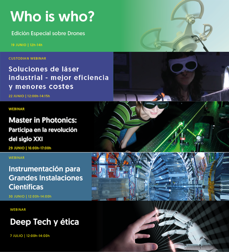 secpho's tweet photo. Descubre los próximos @secpho webinars sobre #deeptech e #innovacion y haz #networking sin tener que viajar.
🗣️Mañana hablamos de #drones con:
@ainiatecnologia , @DroneEbre, @catuav, @PhotonLinesLTD, @elittoral, @OctocamMaps, @Eurecat_news, #geonumerics
https://t.co/qt7IgU1JjB https://t.co/IKxXrLlk8g