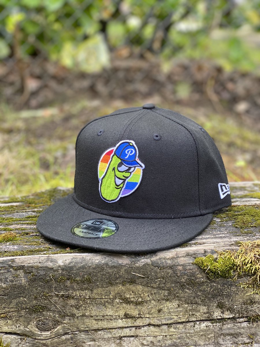 picklesbaseball's tweet photo. Back by popular demand! Our limited edition Pride Snapbacks will keep the Pride celebrations going all year long! A portion of all sales through June will go to the Q Center in Portland. Only 100 in stock so don't miss your chance to snag one!

Shop here: https://t.co/l0eqT2O9MX https://t.co/PYVV5460Nk