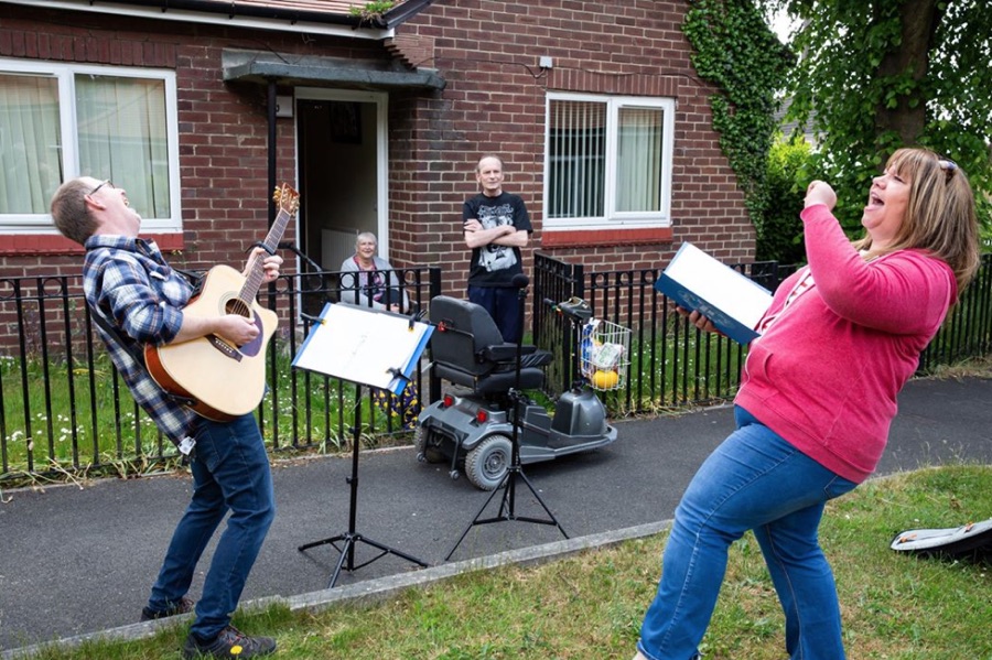 Please help our favourite charity Equal Arts to raise £5000 by July 15th for a series of art-based doorstep social activities for the elderly living in isolation such as 'Lockdown Rockdown' - singing garden gigs as well as art activity packs Donate here: bit.ly/3hPOODr