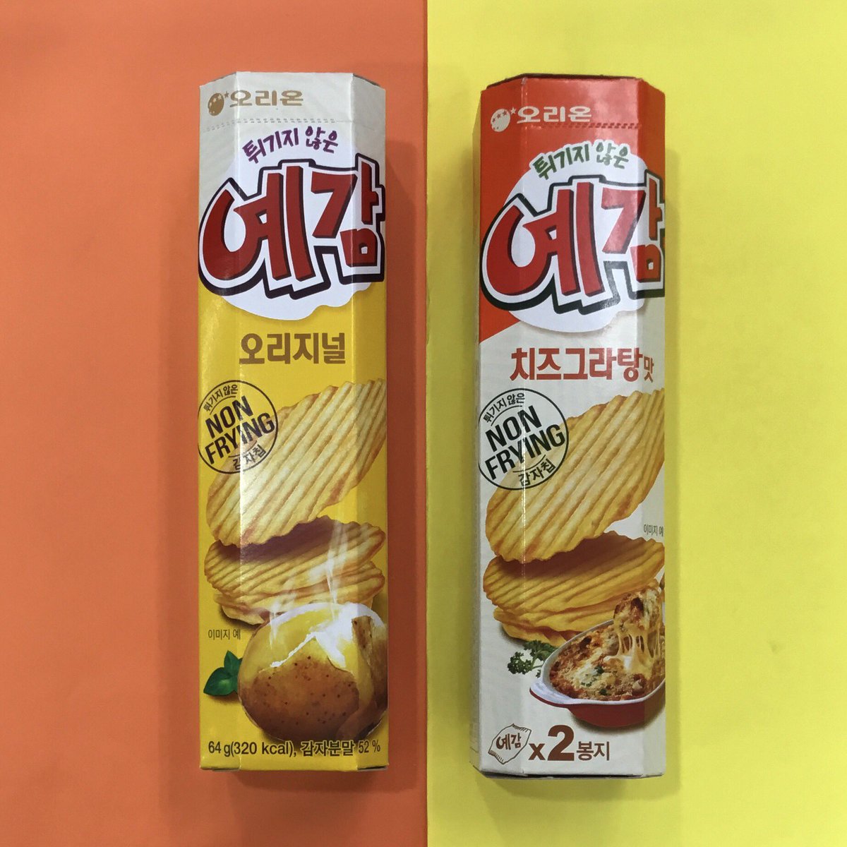 キラキラ 韓流商店 札幌 再入荷致しました 예감 イェガム ノンフライポテトチップス オリジナル味とチーズグラタン味 쿠크다스 ククダス ホワイトチョコ入りクッキー 봉봉 ボンボン 果肉入りフルーツジュース 桃味 キラキラ韓流商店 札幌