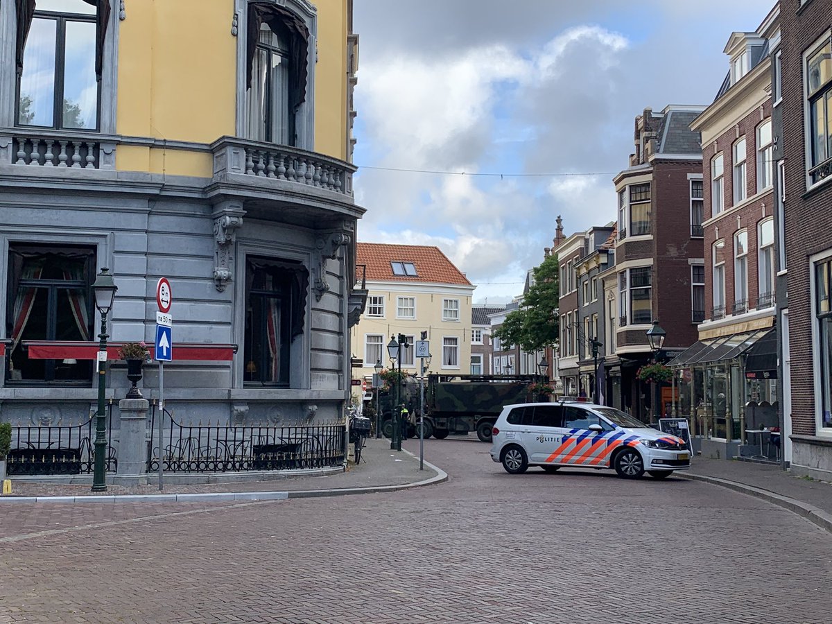 Den Haag weer deels afgegrendeld vanwege mogelijke komst protesterende boeren. (Nog) geen opstoppingen in de binnenstad.