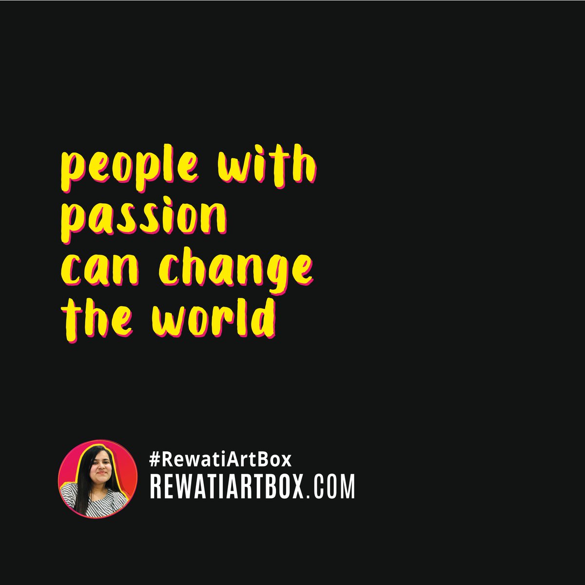 rewatiartbox's tweet photo. It's true If you are passionated then you can change the world.😇⁣⁣
⁣#passion  #success  #entrepreneur  #business  #entrepreneurship  #startup   #entrepreneurs  #businessman  #entrepreneurlife  #successful  #millionaire    #billionaire  #grind    #rewatiartbox  #successquotes https://t.co/EEwJfgBopC