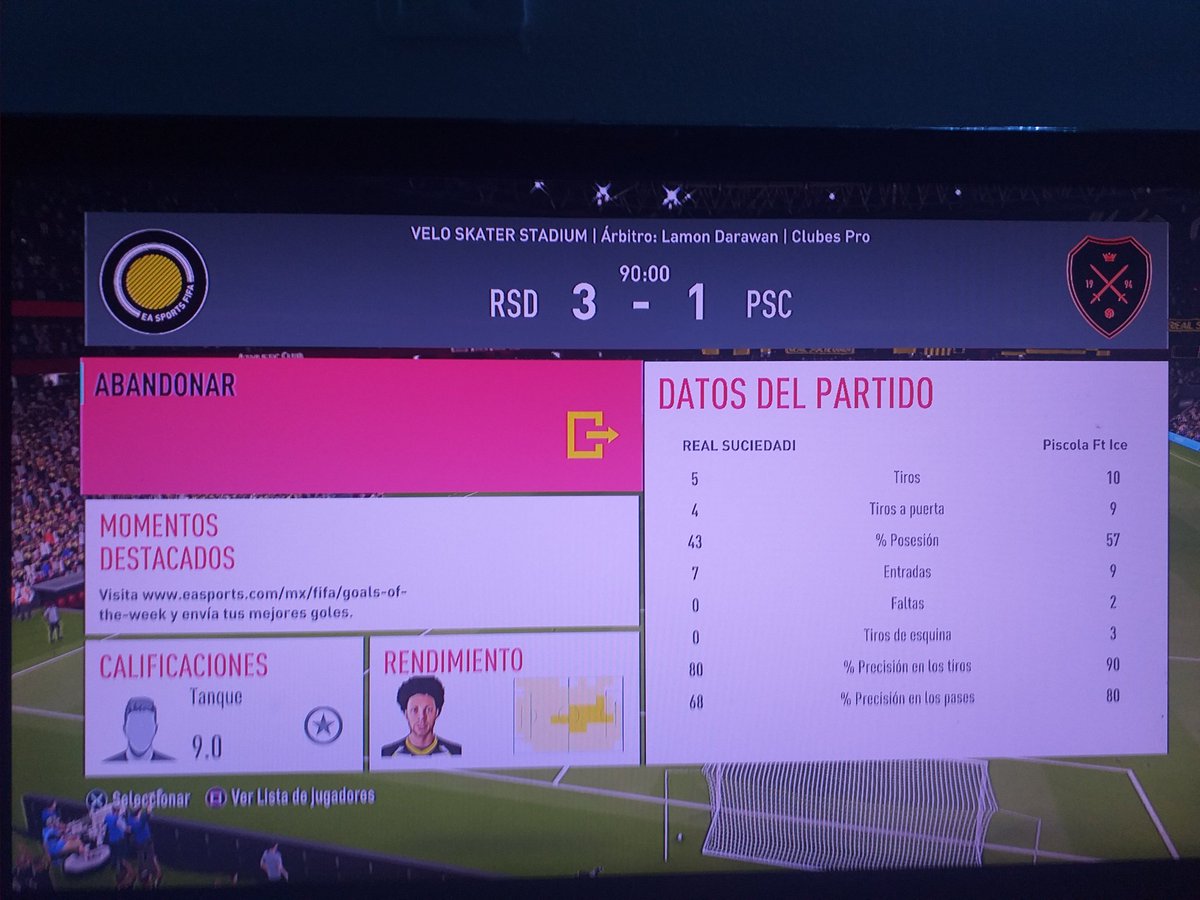 RealSuciedadi's tweet photo. *RESULTADO FINAL*

FECHA 1 - DIVISION C (TORNEO https://t.co/iU4vrA7jxq) 
REAL SUCIEDADI 3 - 1 PISCOLA FC https://t.co/W69TRx11Hv