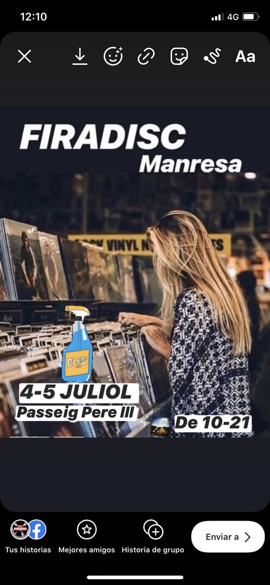 FIRADISC1's tweet photo. Fira del disc a Manresa aquet cap de setmana. https://t.co/fqZEwY5Ey1