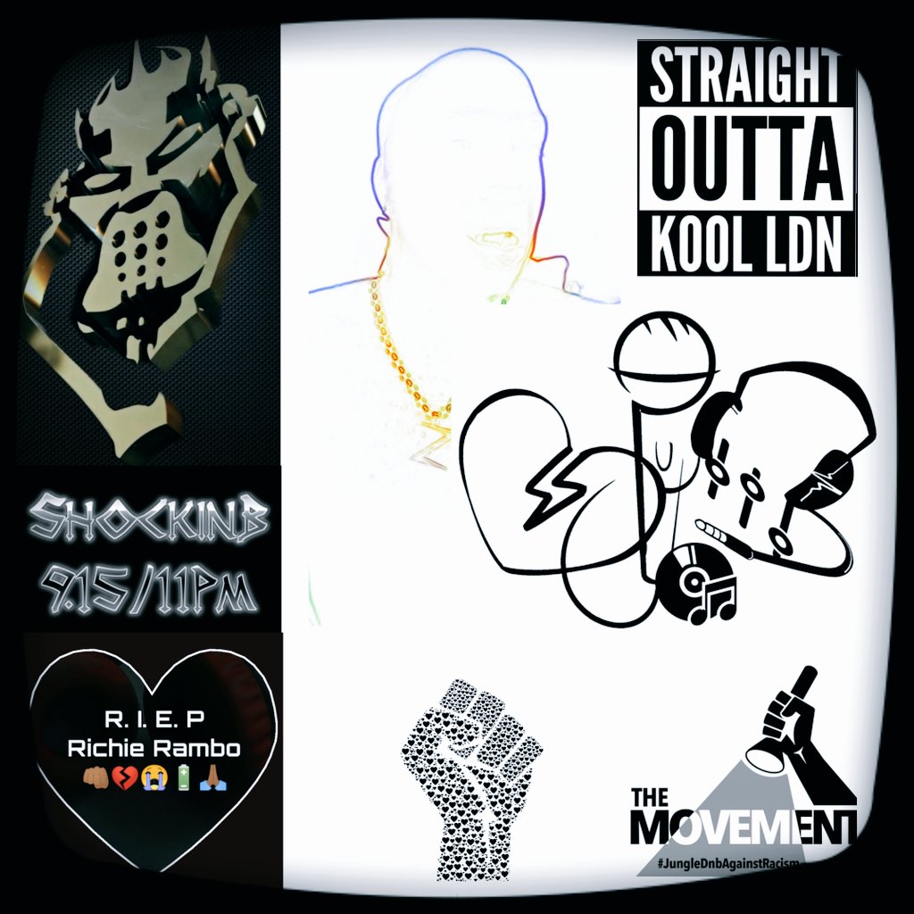 ShockinB's tweet image. 》》Find me Dj Mc ShockinB @shockin_b 
tunein.com/radio/DJMC-Sho… KOOLLONDON.COM
9.15~11PM  Text or MISS call WhatsApp +0750 801 2 801 ⚡👑🐝🎤🎧🎭
#SBP 
#ViewsAtTen
#K29
#JUNGLEFEVER
#crossoverconnectionz 
#RIEPrichieramboGBNF💔💫♻️