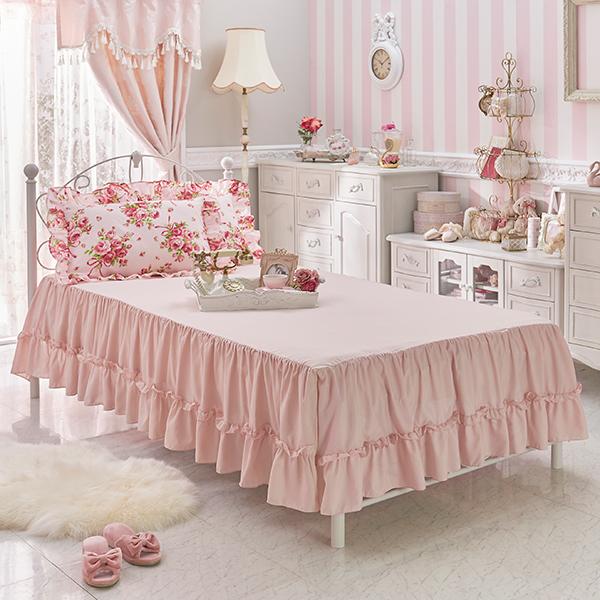 Uzivatel 𝐑𝐨𝐦𝐚𝐧𝐭𝐢𝐜 𝐏𝐫𝐢𝐧𝐜𝐞𝐬𝐬 ロマプリ Na Twitteru 2段重なったティアードフリルが華やかなベッドスカート T Co Si9mlxfejp ピンク ベッドスカート ベッドカバー