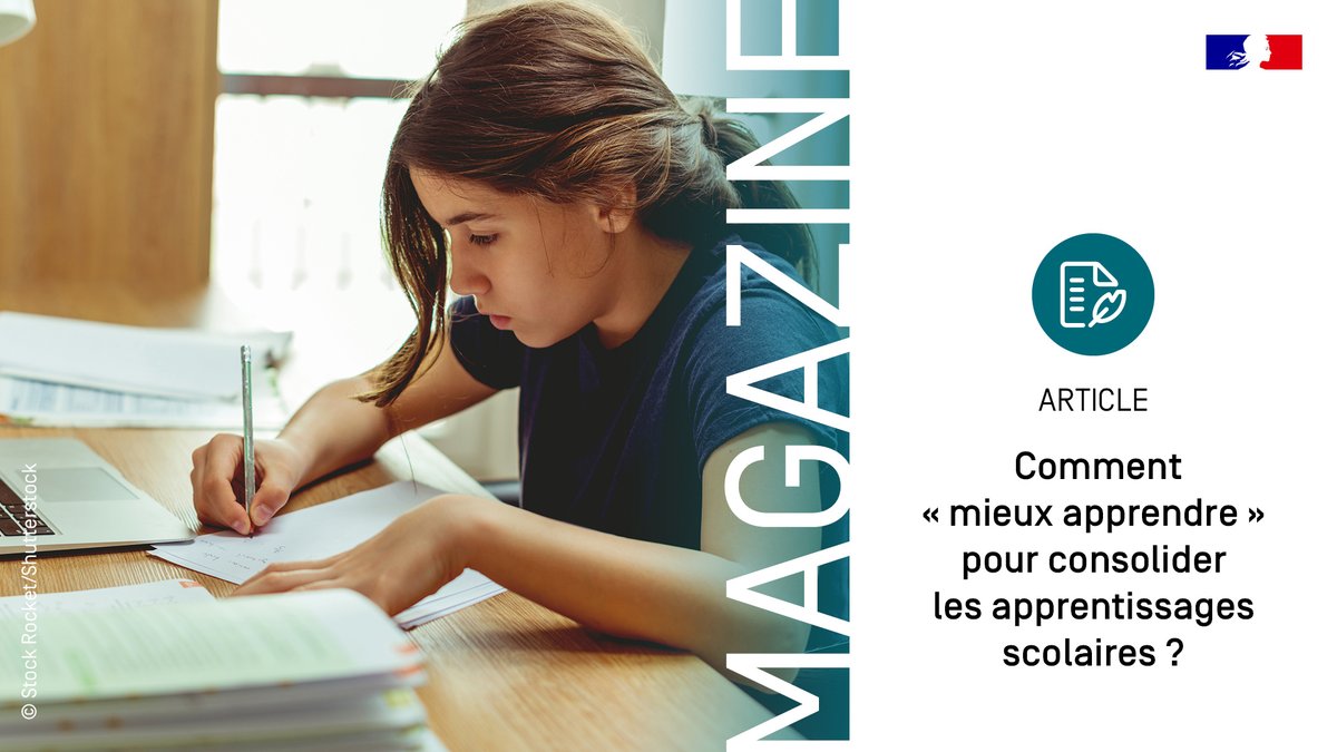 ⚡Nouveauté [#LeMagazine] L'article issu de l'étude d'<a href="/AliceLatimier/">alice latimier</a>, docteure en #psychologie : Comment "mieux apprendre" pour consolider les apprentissages scolaires ? #SciencesCognitives
➡ reseau-canope.fr/nouveaux-progr…