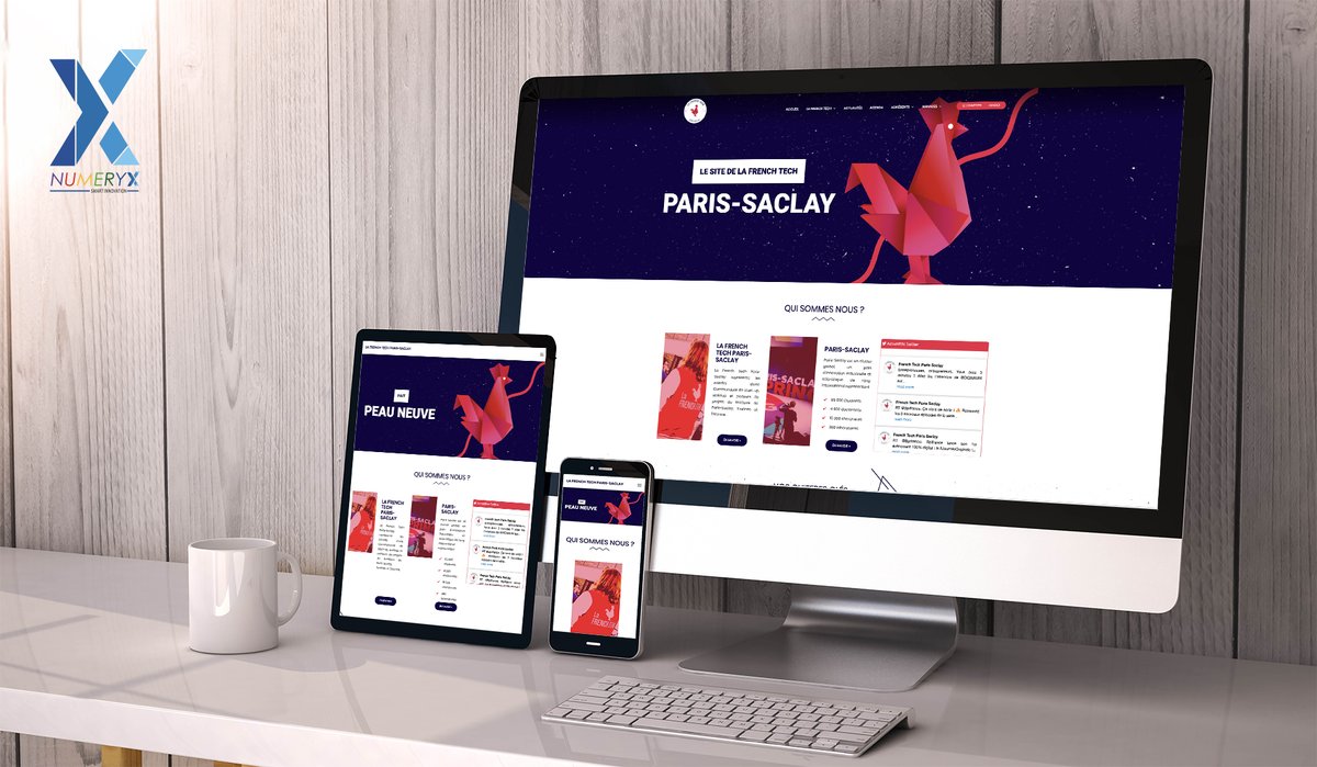 numeryx's tweet photo. 🔑Nous sommes ravis d'avoir réalisé le nouveau site web de la Frenchtech Paris Saclay. 
Pour en savoir plus sur cette collaboration cliquez ici : https://t.co/5c1XKG6V1y
#Développement #web #Numeryx #Frenchtech https://t.co/qAmJ8Rgnam