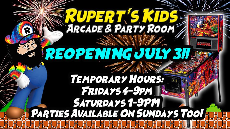 Rupert's Kids Arcade tweet media