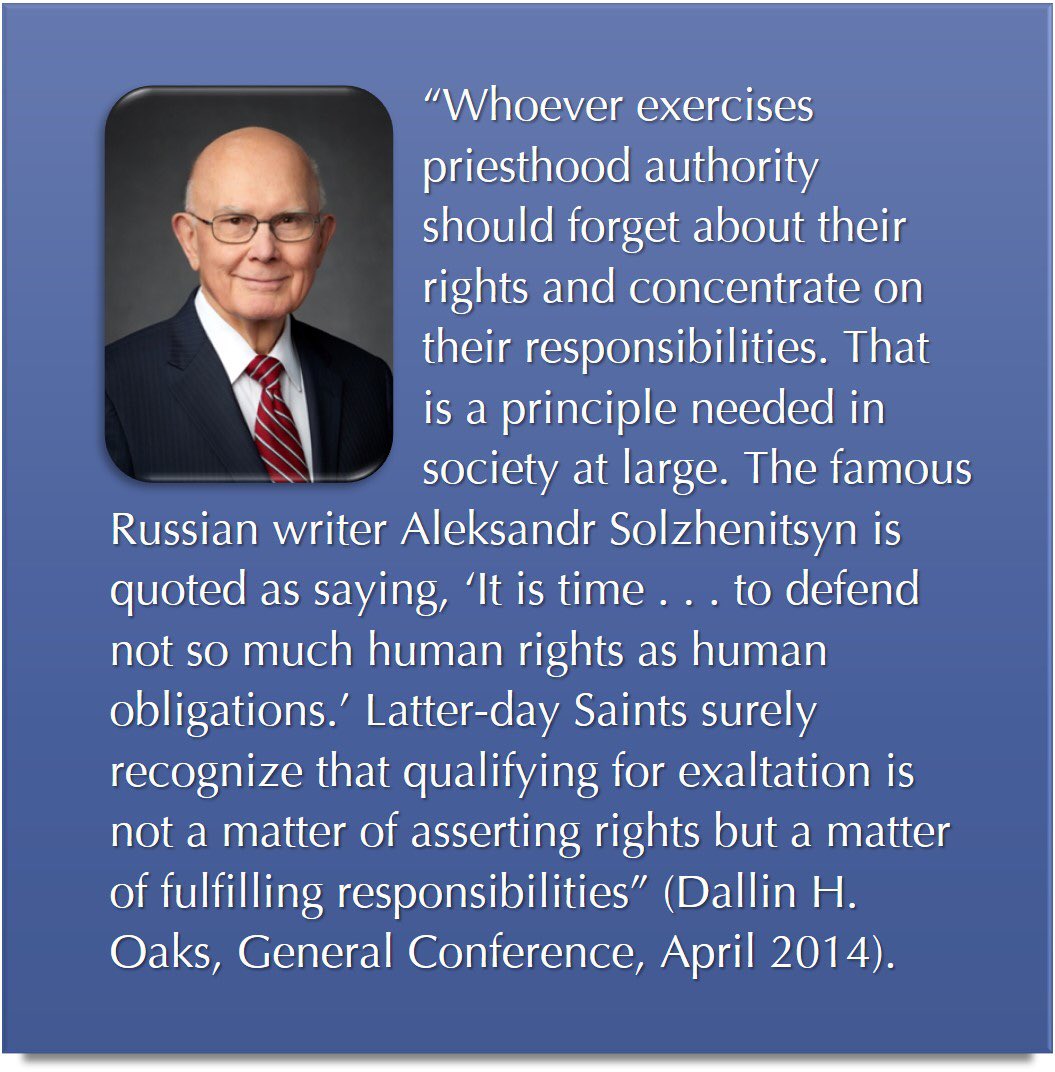 DRidgeSeminary's tweet image. From a great talk by #PresidentOaks. @OaksDallinH #DallinHOaks #AleksandrSolzhenitsyn #humanrights #humanobligations churchofjesuschrist.org/study/general-…