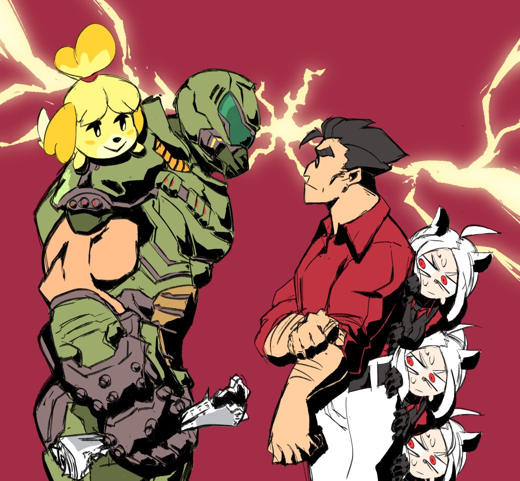 MechapenMk2's tweet image. They messed up #Helltaker