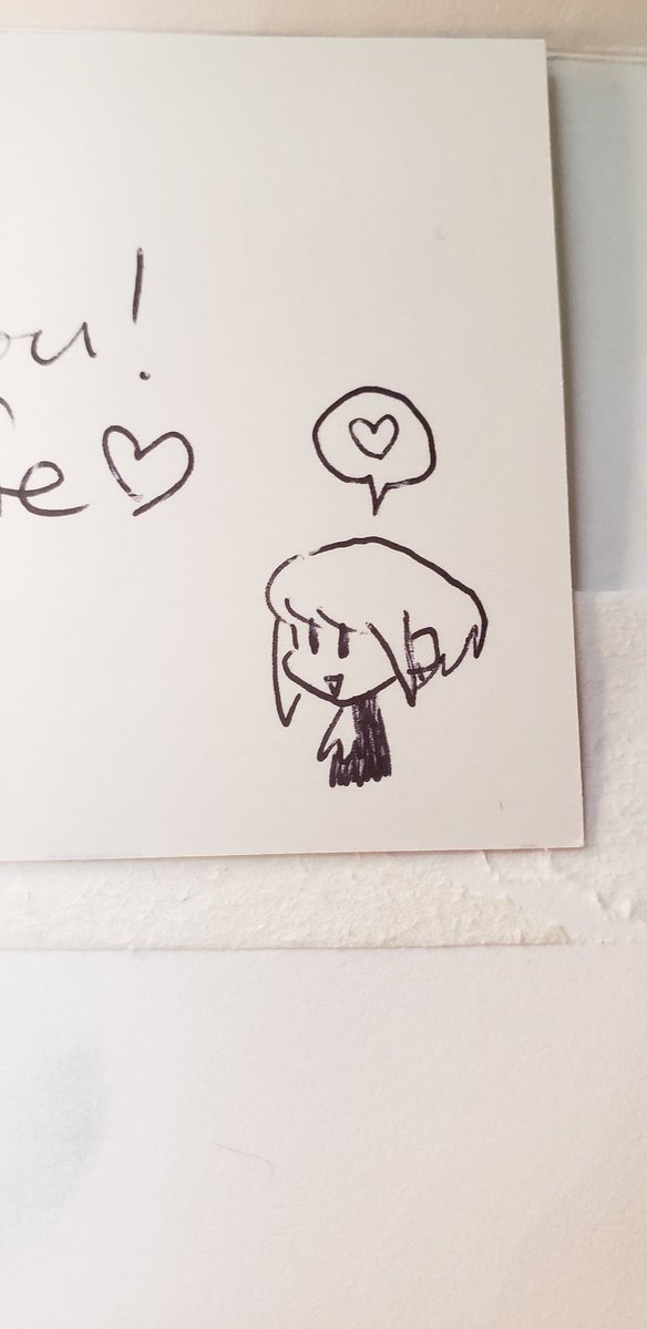 The sticker I ordered from @SkettiArt came today! It looks awesome and this tiny Lio is my everything. 💖💖💖