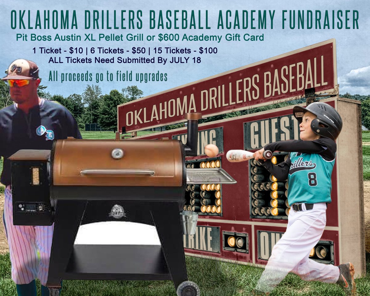 OKLAHOMA DRILLERS BASEBALL ACADEMY FUNDRAISER
