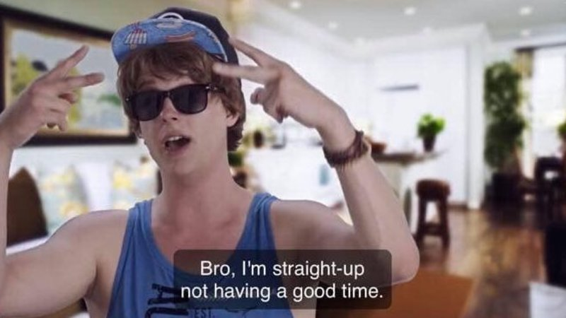 my experience with 2020 so far, at least its half over.