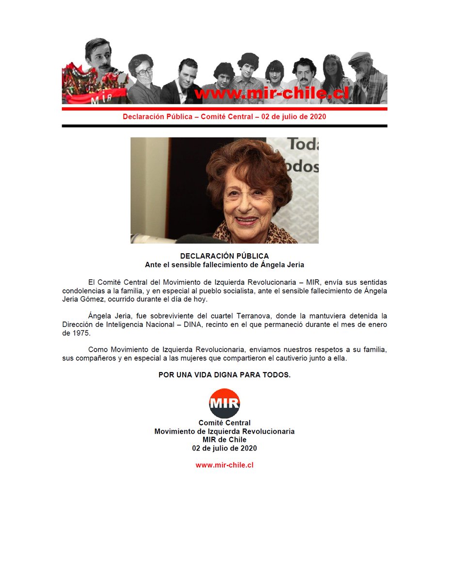 MIR de Chile tweet media