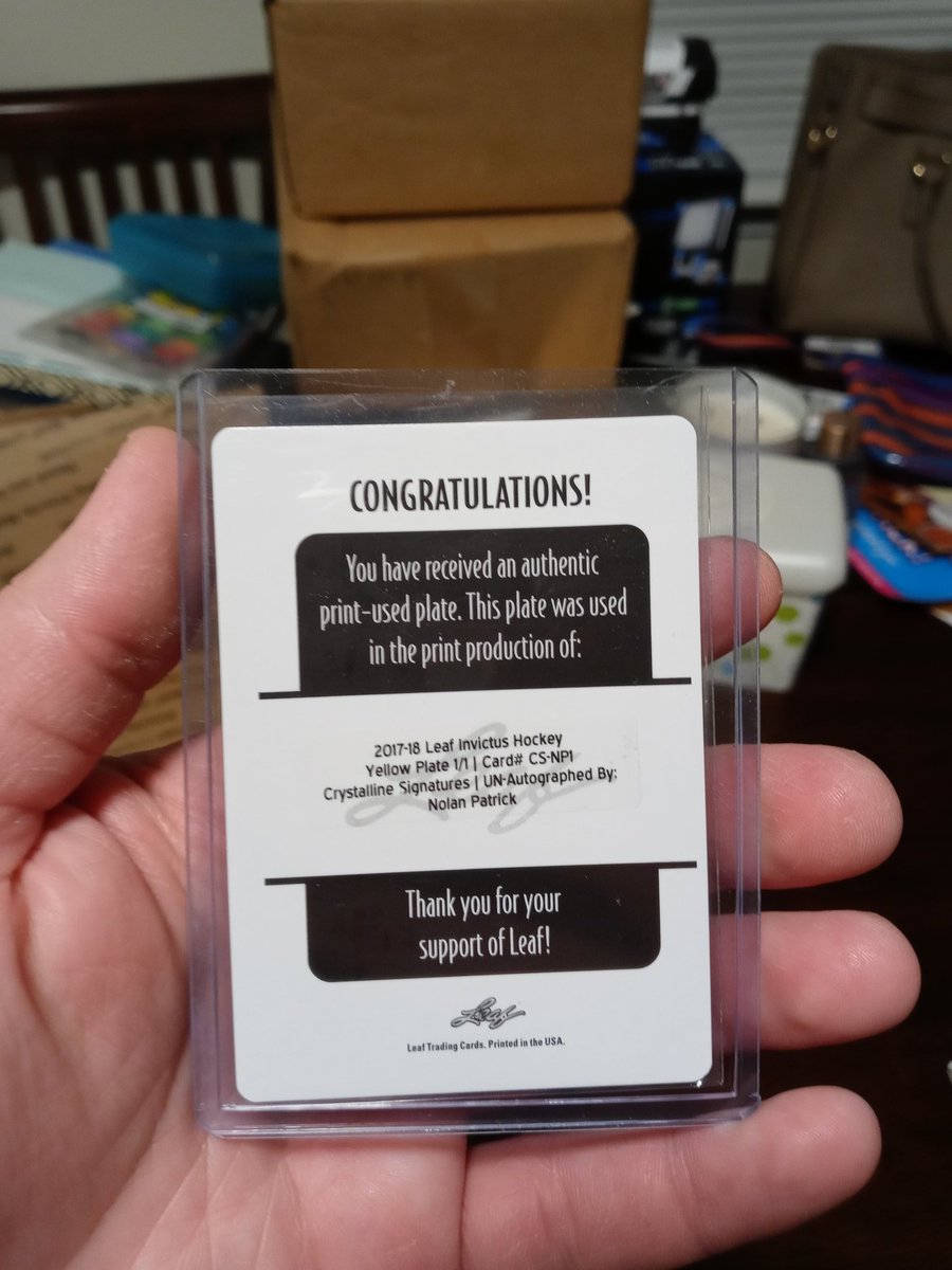 be getting something awesome in return. I'm not sure what and I'm not sure when, but it's coming. I LOVE THIS HOBBY FAMILY!!Give this guy and his kid a follow already!!  @IT_guy8706 Let's make this hobby great together!  #TheHobby  #RAK  #LiSiGi /6