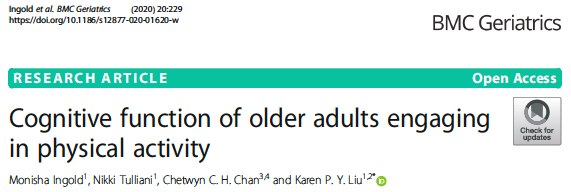 karenpyliu's tweet photo. What are the benefits of different physical activities on cognitive function? For example, swimming versus tennis?

https://t.co/tANUxo3Oxk 

#otlifelab https://t.co/aLai9I3JQe