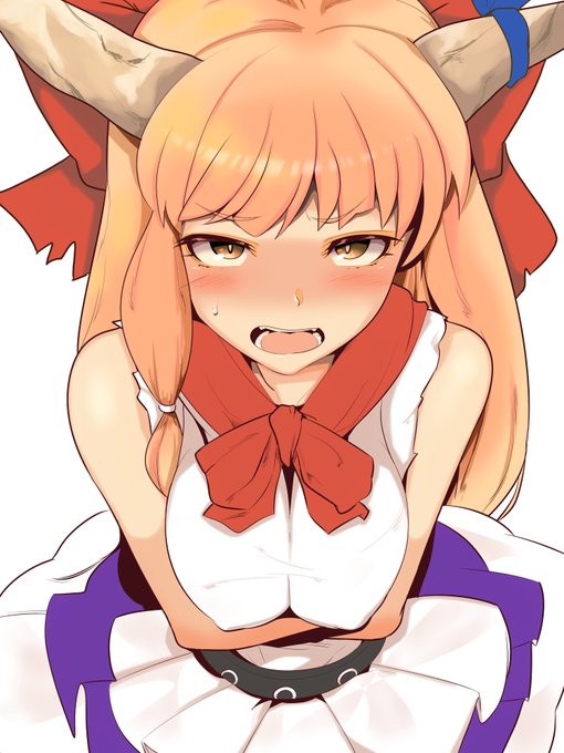 『萃香さん』
「なんだい?」
『能力を使いましたか?』
「…使ってn」
『鬼は嘘をつかないんですよね?」
『すいまえんでした🥺』 