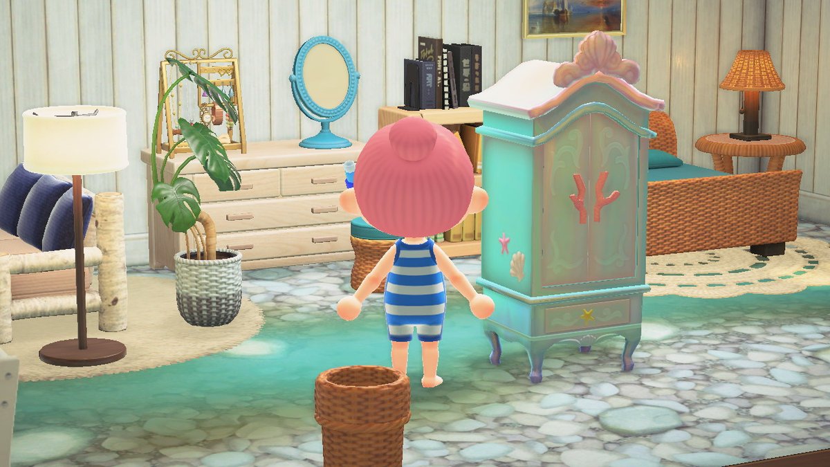 MomAcnh's tweet photo. Mermaid closet! #AnimalCrossing #ACNH #NintendoSwitch https://t.co/4RaGgdk7j7