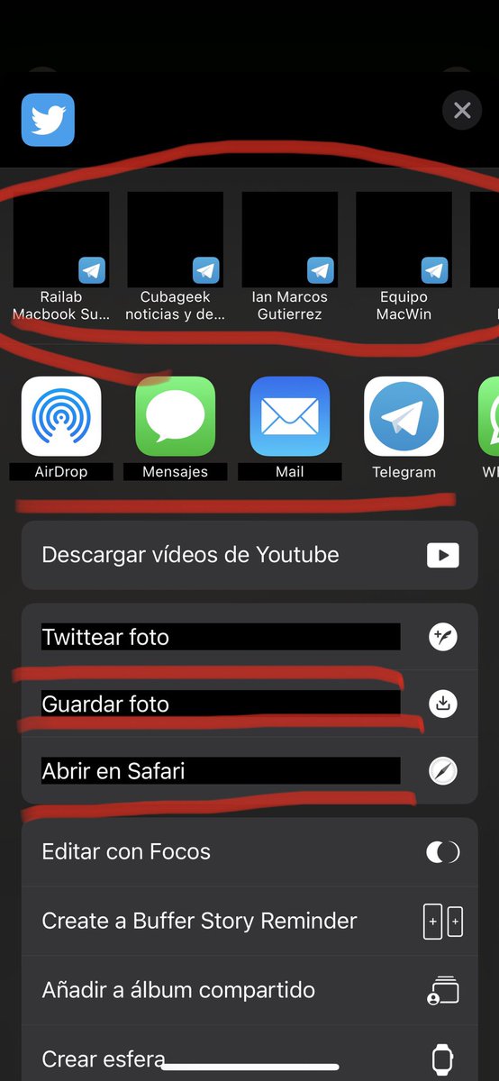CubaGeek's tweet image. Error visuales en #twitter con #ios14beta1