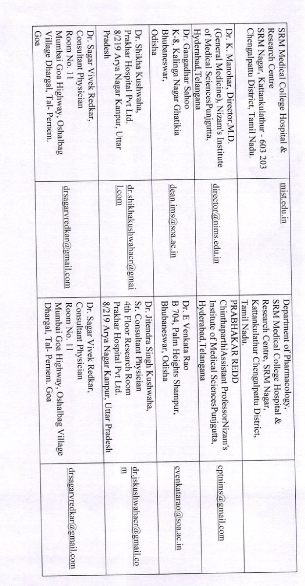 This is a letter which has been sent out by the ICMR DG yesterday. Now that multiple folks have confirmed genuineness, let me raise some issues with this letter on  #vaccine  #trials during a pandemic, in this case  #COVID19What are the ethical issues in this letter? Read on.