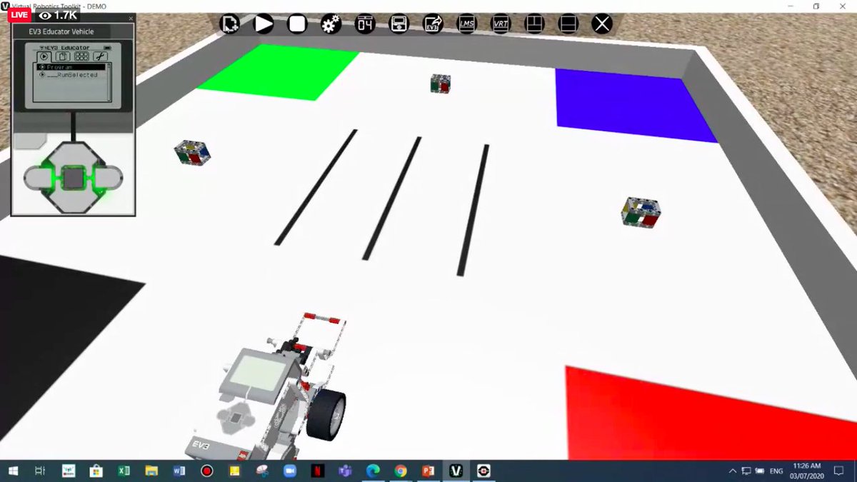 mvloria's tweet image. #Robotics will continue @ILoveCISM , face to face or not. #virtualroboticstoolkit #ilovemyjob